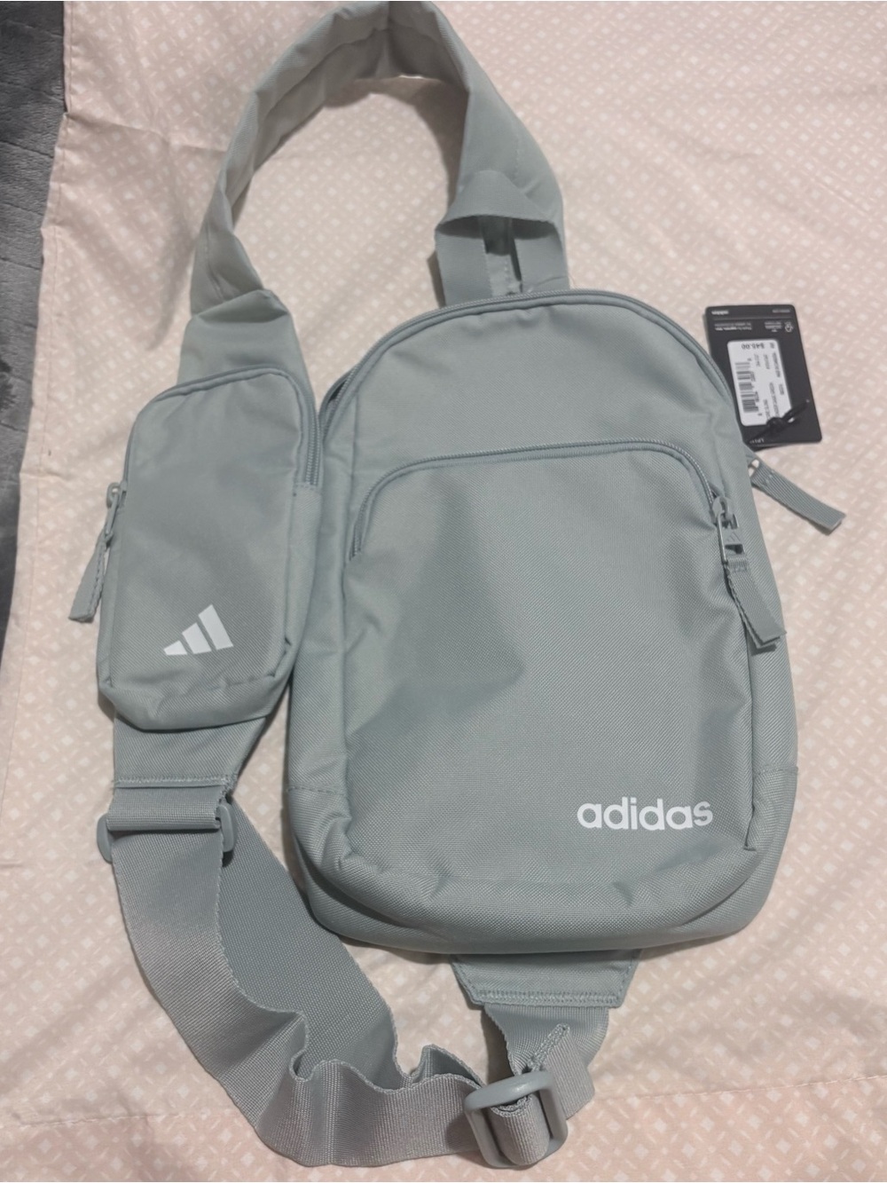 Adidas Women’s Sling Bag in Sage Green